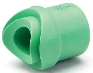 aquatherm #0115194 4in x 1in Green Pipe Fusion Outlet Socket