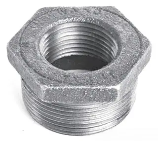 Ward #2XE.BTB 2x3/4 Cast Iron Double Tap Tank Bushing