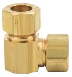 BrassCraft #65-8X 1/2" OD Brass Compression Union Elbow