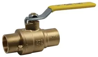 Apollo #77F-203-01 1/2in Forged Brass Full Port Ball Valve - Solder