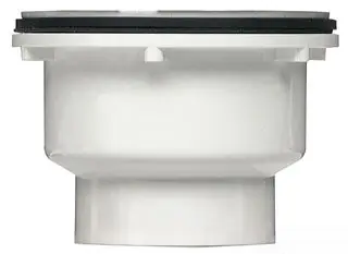 Oatey #42045 2in 2-Part PVC Solvent Weld Shower Drain w/ Stainless Steel Strainer