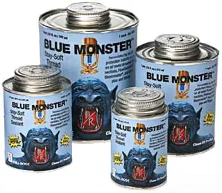 Mill-Rose #76025 1/2 Pint Blue Monster Stay-Soft Thread Sealant with PTFE