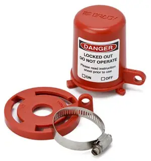 Brady #113232 15/16-1-3/8in Plug Valve Lockout