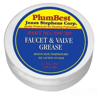 Jones Stephens #S95709 2 oz Plumber’s Faucet and Valve Grease