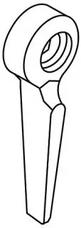 Kohler #52631-CP Chrome Lever Handle