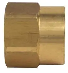 BrassCraft #HU11-12-12X 3/4in Female Hose x 3/4in FIP Lead Free Adapter - Rough