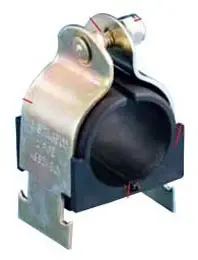 CADDY #TCC0025CP 1/4in Copper Tubing Cushion Clamp for Strut