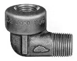 Capitol #12200403 1/4in Forged Steel 90° Elbow 3000# FXM