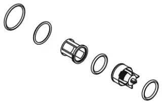 Kohler #1166636 Filter and Check Valve Kit for Thermostatic Valves