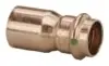 Viega #22333 1-1/4" x 1/2" ProPress Zero Lead Reducer FTG x P