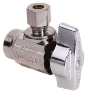 Ktr19X-C 1/2X3/8 Cxod Cp Angle Lead Free Mini Ball Valve
