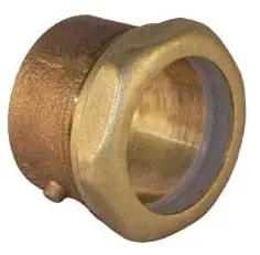 Elkhart CAST5801-71-1/2X1-1/2 1-1/2" Copper x Slip Joint Trap Adapter DWV