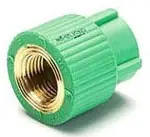 Aquatherm #0621008 1/2" x 20mm Round Transition Piece Female - PP-R x FPT