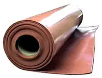 Wal-Rich #1909014 1/8in Red Rubber Packing Sheet 3ft x 27ft 100 lb Roll