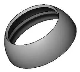 T&S Brass #016661-45 Trim Ring for Single Lever Faucet B-2710 B-2730 B-2740