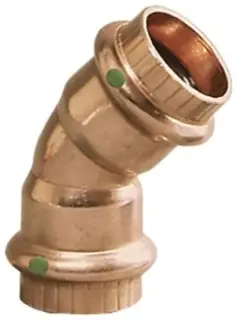 Viega #77023 3/4" Copper 45° Elbow ProPress