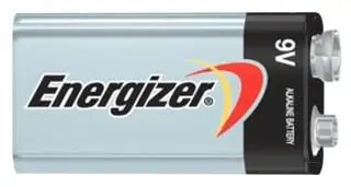 Energizer #522BP 9V Alkaline Battery 1-Pack