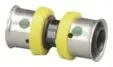 Viega #49405 1in Polymer PEX Press Coupling Smart Connect - LF