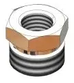 T&S Brass #052A 1/4in NPT Female Adapter