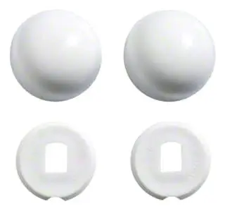 Kohler #GP1013092-0 White Bolt Cap Accessory Kit