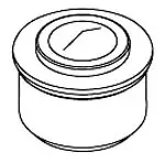 Kohler #1160594 Large Aerator 0.35 GPM Compensating Spray Insert