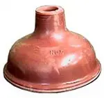 Wal-Rich #1826002 4in Rubber Force Cup Plunger with 9in Stick