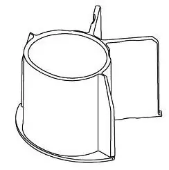 Kohler #1153208 Hose Guide
