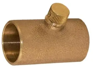 Elkhart #4175 1/2in Lead Free Drain Coupling w/ Drain Cap CxC