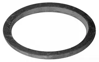 Jones Stephens #T79151 1-1/2" x 1-1/4" Black Rubber Slip Joint Washer