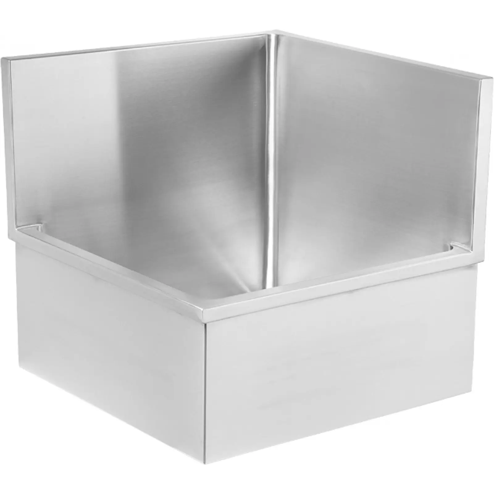 Franke #FSS222210/316-1 Mop Service Sink with Integral Wall Guards 2 Sides