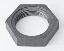 Ward A.BSLN 1/8in Black Malleable Iron Locknut Class 150