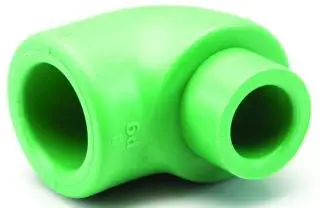 Aquatherm #0112310 3/4in Green Pipe Street 90° Female/Male Elbow