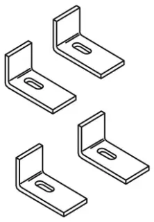 Kohler #1193643 Basin Clamp Assembly Pack (4 Clamps)