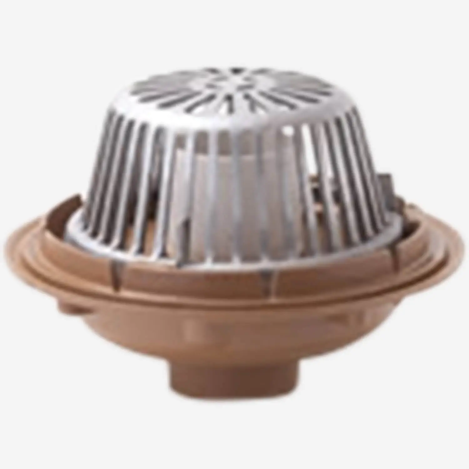 JR Smith #1070Y06-CID-C-R-U 6in Cast Iron Overflow Roof Drain CI Dome Sump - NH