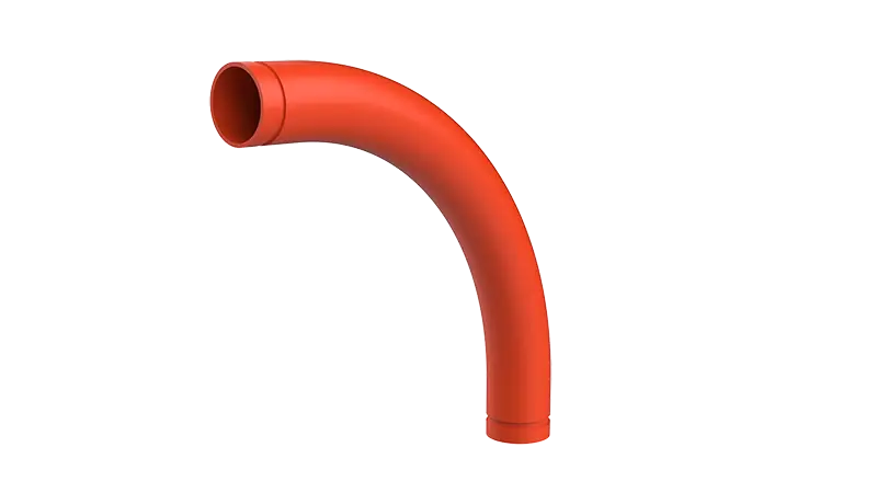 Gruvlok #7050 12in Painted Grooved 90° Elbow