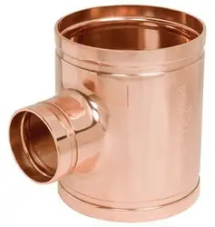 Gruvlok #880001714 6x3 Copper Grooved Reducing Tee