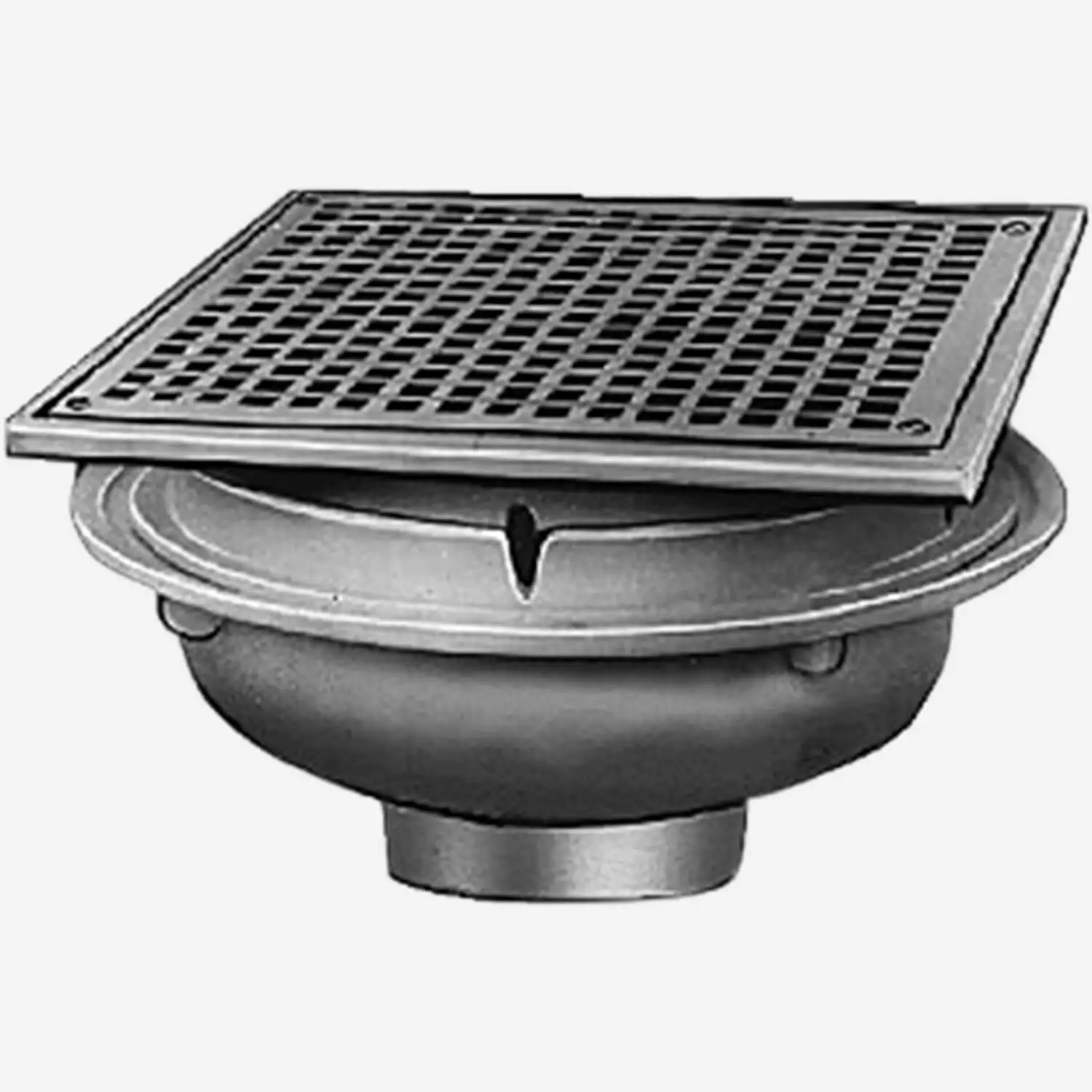 Jay R. Smith #1450T 11in Square Medium Duty Cast Iron Top