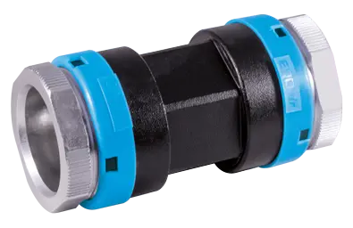 Unipipe #UACC0.075075 3in (75mm) Straight Coupling - Air Piping