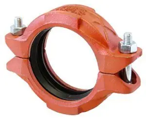 Gruvlok #7401 10in Painted Rigidlok Coupling