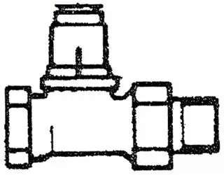 Danfoss #013G8020 3/4" RA2000 Valve Body Straight (FNPT x MNPT)