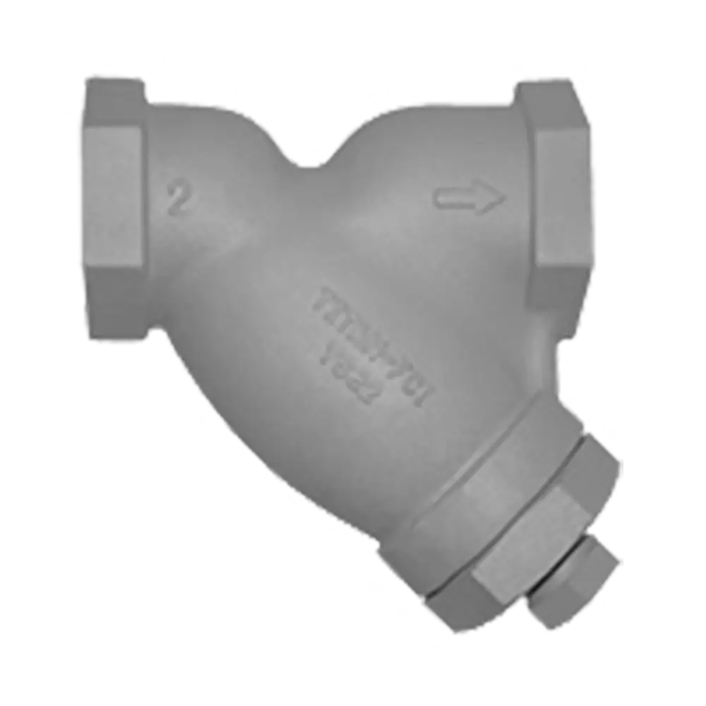 Titan #YS82C0200 2in Carbon Steel 600# Socket Weld Wye Strainer