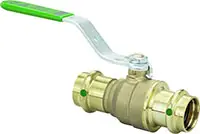 Viega #79923 2in Bronze Press Ball Valve Full Port - S/S Ball & Stem