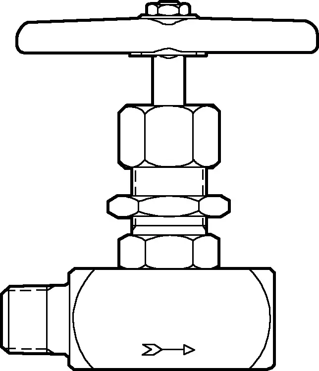 Dragon #10M055 3/8" Globe Valve Stainless Steel - FNPT