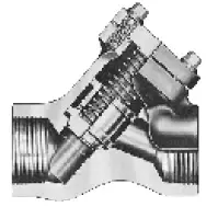 Edwards #838Y 1-1/2" 800# Forged Steel Piston Check Valve - Weld