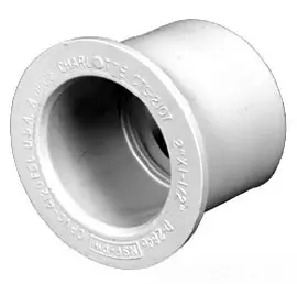 1-1/4" x 1/2" - PVC CTS Copper Tube Size Socket Flowguard Gold Bushing