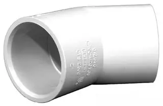1-1/4" - PVC CTS Copper Tube Size SXS Flowguard Gold 45-Elbow