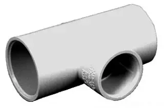 3/4" - PVC CTS Copper Tube Size SXS Flowguard Gold Tee