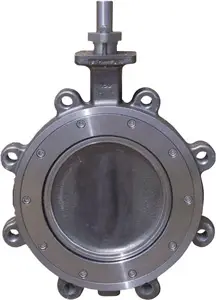 Flowseal #06-1WA121TTG-H 6in HP Series 150# Straight Shaft Soft Seat Butterfly Valve - Wafer