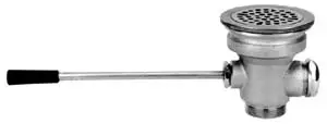 Franklin Drain #100-1037 3-1/2" x 2" Lever Waste with 1-1/4" Overflow Outlet