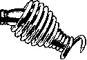 General Wire #50HE1-DH 1/4" x 50" Flexicore & Replacement Cable